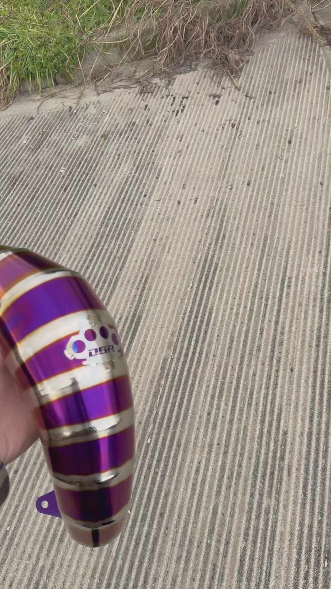 DBR 50/100cc Superfast High Titanium Exhaust