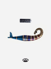Upload the image to the Gallery viewer, DBR GP04 Multicolor Titanium Exhaust - Vespa and Gilera Moped