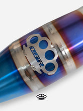 Upload the image to the Gallery viewer, DBR GP04 Multicolor Titanium Exhaust - Vespa and Gilera Moped